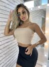 top faixa karol bege