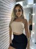 top faixa karol bege