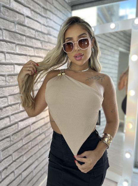 cropped estrela branco