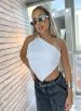 cropped estrela branco