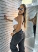 cropped estrela branco
