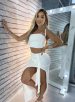conjunto 3 peças malásia branco