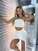 conjunto 3 peças malásia branco
