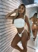 conjunto 3 peças malásia branco