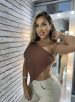 cropped estrela branco
