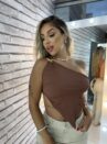 cropped estrela branco