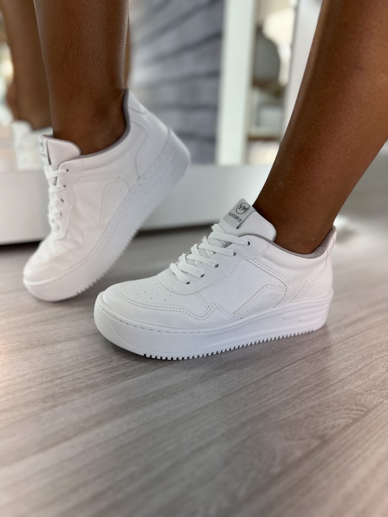 tênis casual napa branco via marte 065 002 03