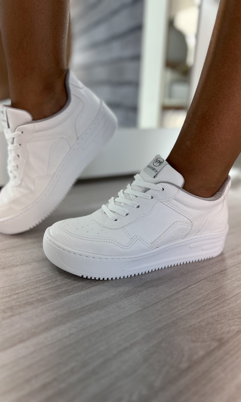 tênis casual napa branco via marte 065 002 03