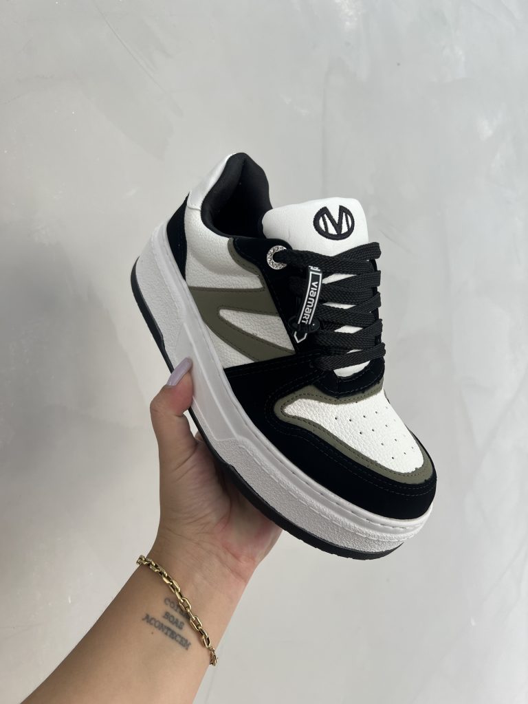 tênis casual pretomilkbosque via marte 223 002 01