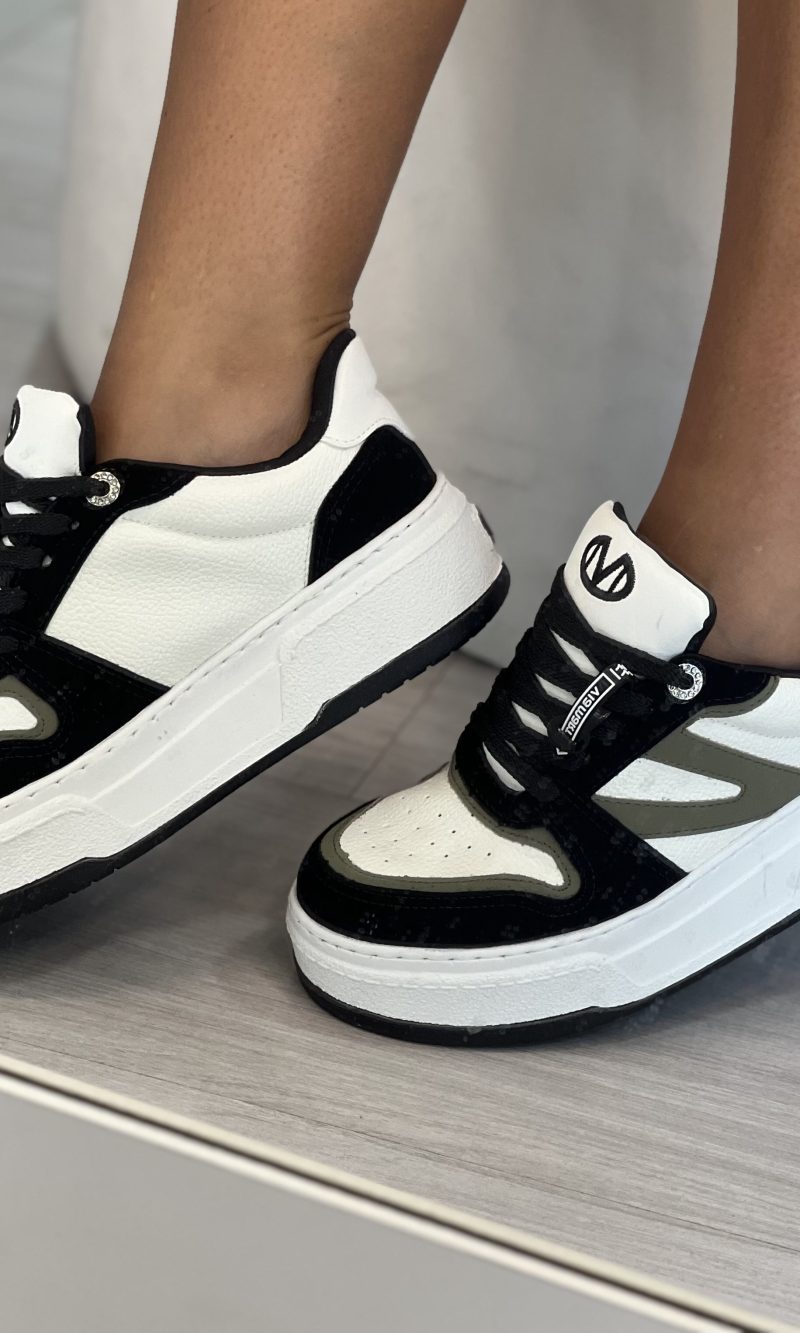 tênis casual pretomilkbosque via marte 223 002 01 tênis casual pretomilkbosque via marte 223 002 01