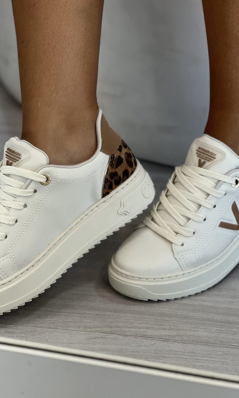 tênis casual begeonça via marte 055 028 03 tênis casual begeonça via marte 055 028 03