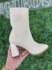 bota cano curto malha baunilha mississipi q8505