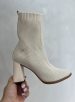 bota cano curto malha baunilha mississipi q8505