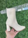 bota cano curto malha baunilha mississipi q8505