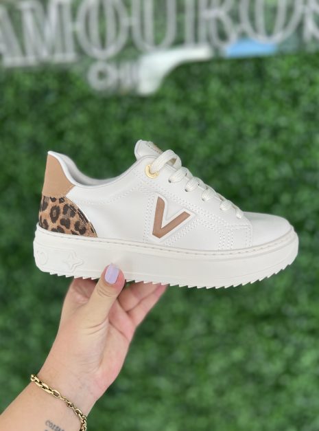 tênis casual begeonça via marte 055 028 03