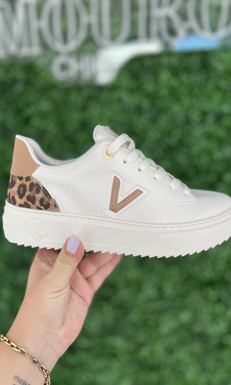 tênis casual begeonça via marte 055 028 03