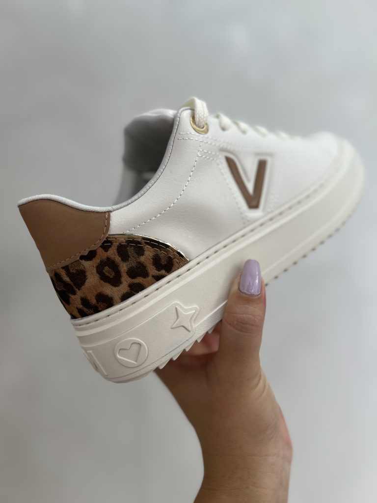 tênis casual begeonça via marte 055 028 03 tênis casual begeonça via marte 055 028 03