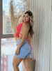 cropped odessa rosa neon