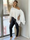 blusa com top pietra off white