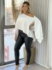 blusa com top pietra off white