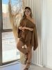 conjunto 3 peças alicia marrom