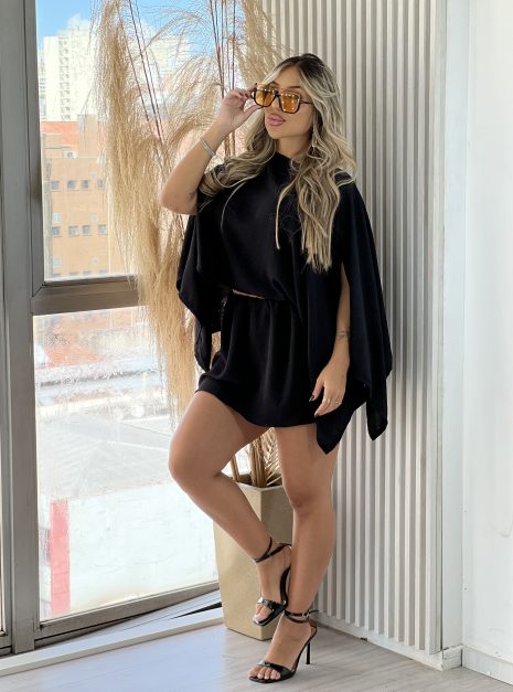 conjunto 3 peças alicia preto