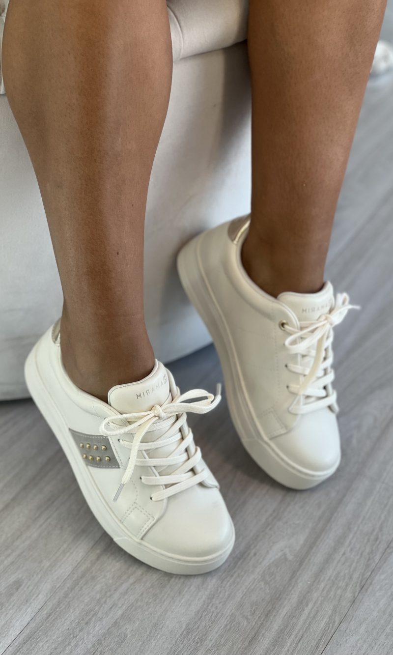 tênis casual coconut gelo ramarim 25 93121