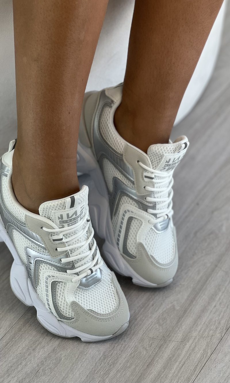 tênis casual branco/cinza grey ramarim 2590131 tênis casual branco/cinza grey ramarim 2590131