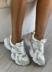 tênis casual branco/cinza grey ramarim 2590131