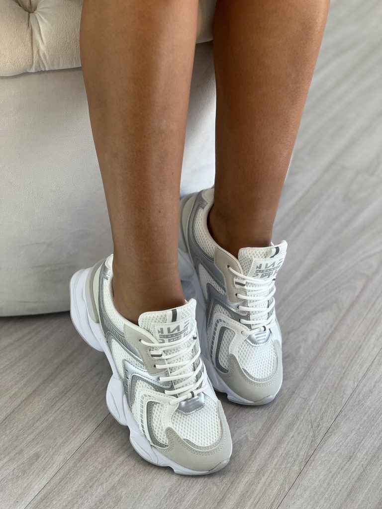 tênis casual branco/cinza grey ramarim 2590131 tênis casual branco/cinza grey ramarim 2590131