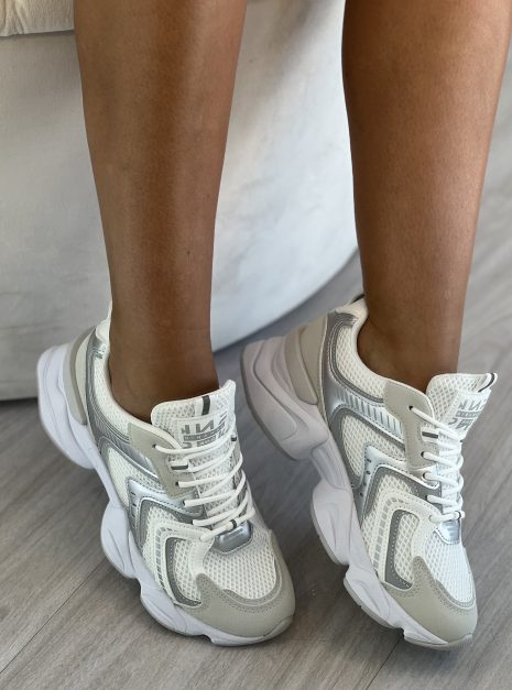 tênis casual branco/cinza grey ramarim 2590131