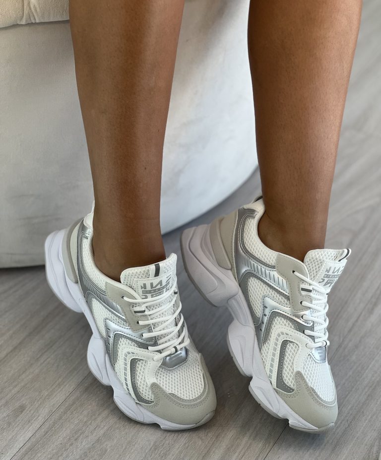 tênis casual branco/cinza grey ramarim 2590131