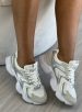 tênis casual branco/cinza grey ramarim 2590131