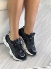 tênis casual feminino preto ramarim 2590131