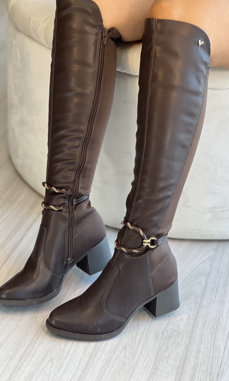 bota cano longo marrom mississipi me501 bota cano longo marrom mississipi me501