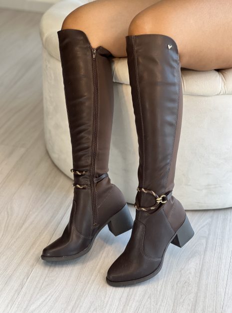 bota cano longo marrom mississipi me501