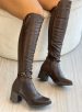 bota cano longo marrom mississipi me501