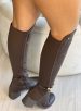 bota cano longo marrom mississipi me501