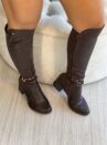 bota cano longo marrom mississipi me501