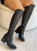 bota cano longo preto mississipi me501