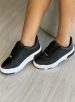 tênis casual preto vizzano 1455.100
