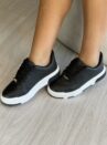 tênis casual preto vizzano 1455.100