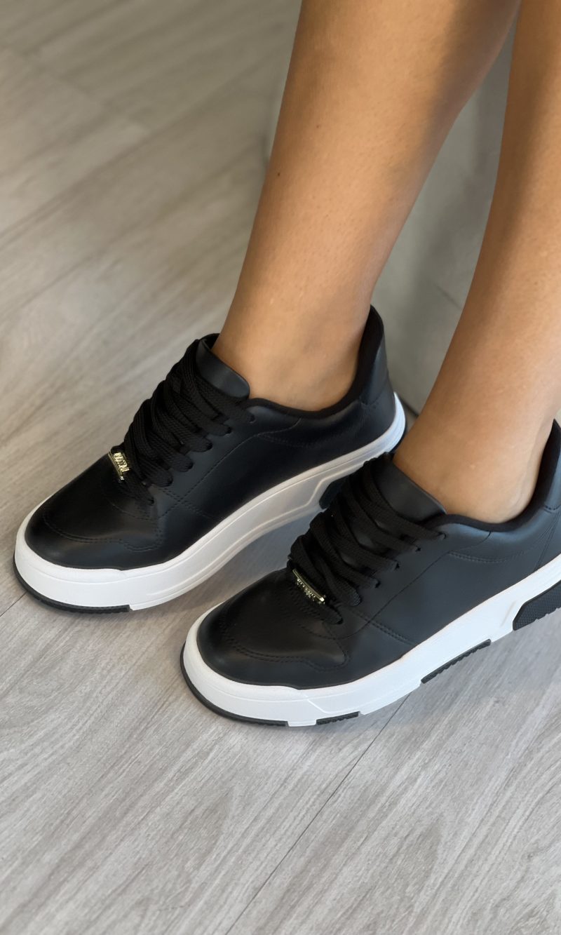 tênis casual preto vizzano 1455.100