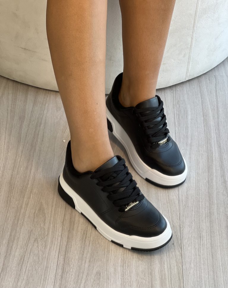 tênis casual preto vizzano 1455.100 tênis casual preto vizzano 1455.100