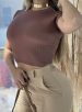 blusa cropped manu azul bb