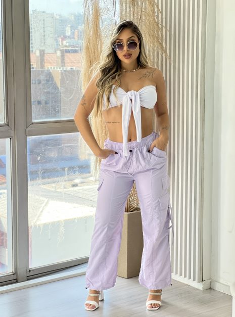 calça martina lilás