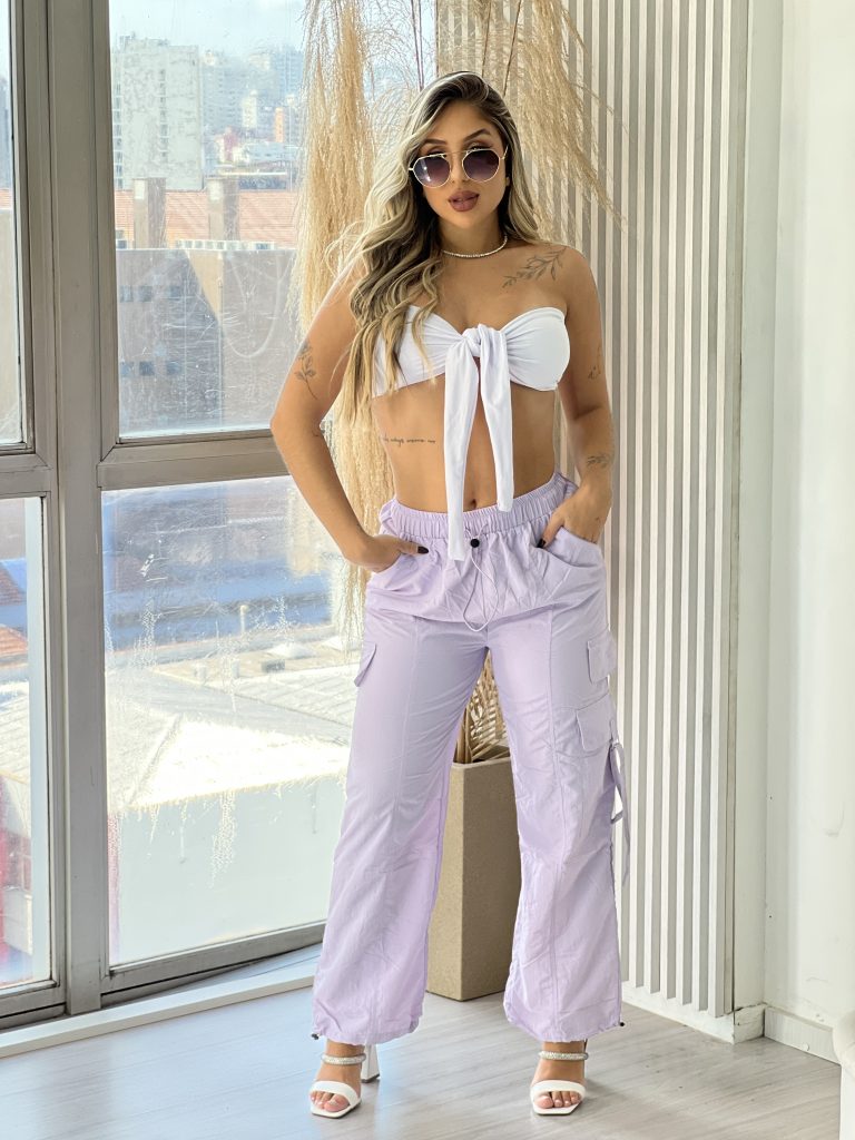 calça martina lilás