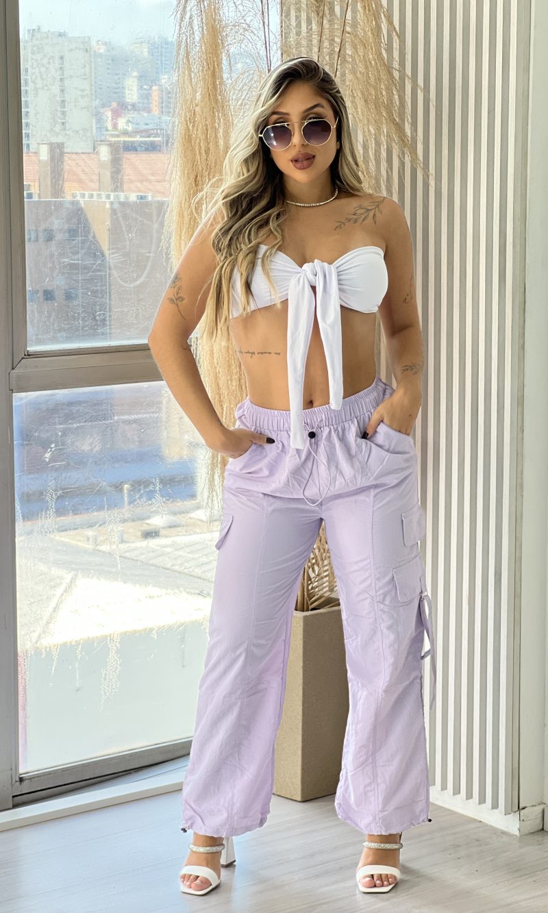 calça martina lilás