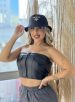 cropped courino kessia preto