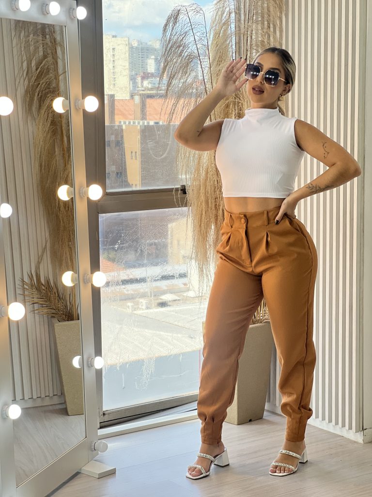 calça alfaiataria marta caramelo calça alfaiataria marta caramelo